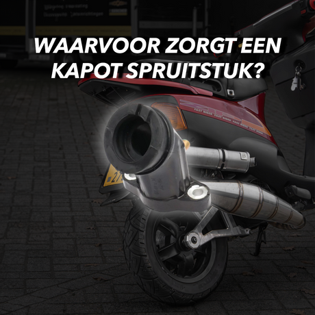 Waarvoor zorgt een kapot spruitstuk?