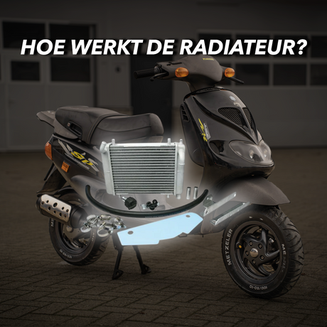 Hoe werkt een Radiateur op een Watergekoelde Scooter?
