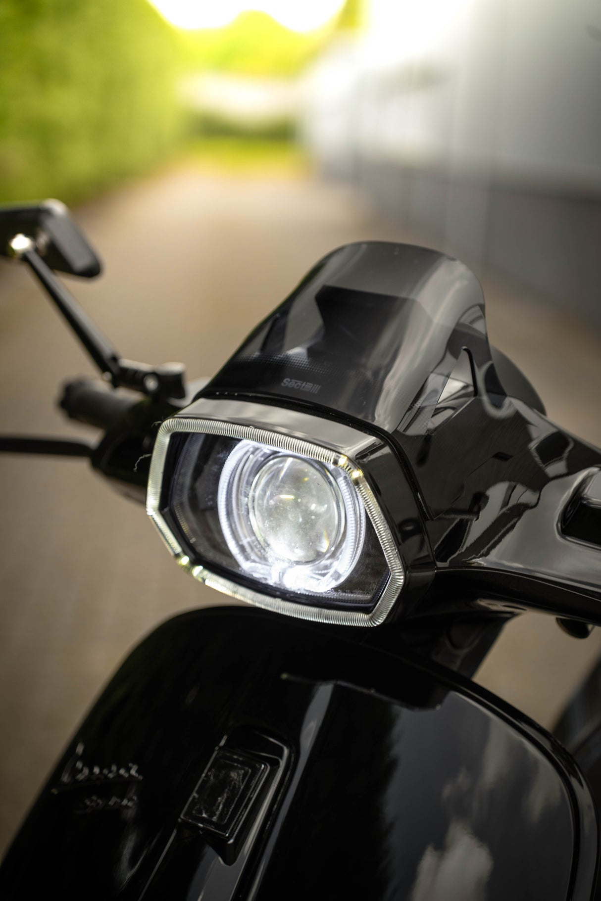 Lampada a LED LAMPAGGIO SHIN SHINE BLACK VESPA Sprint