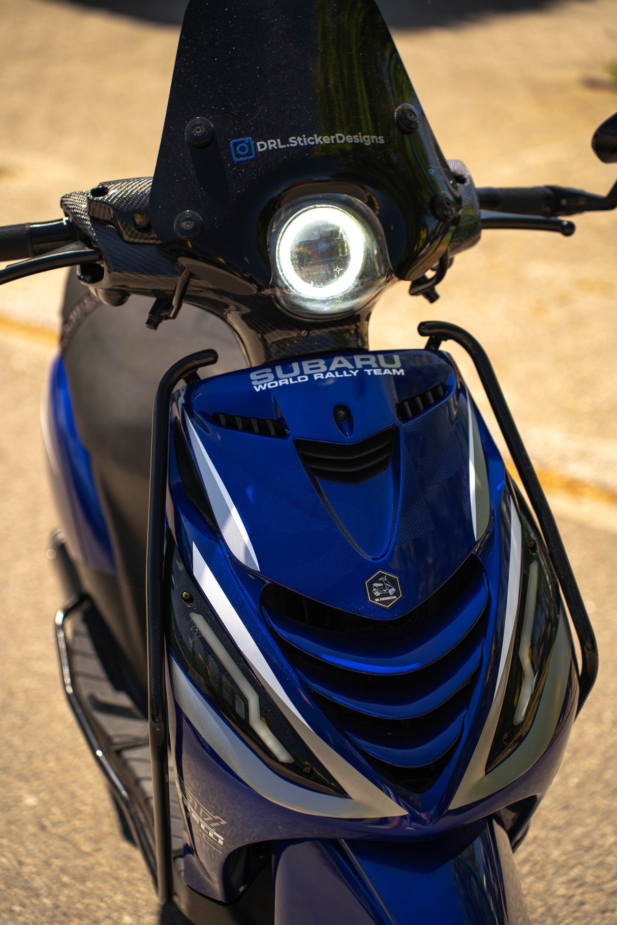Luce lampeggiante a LED alfa Zip Piaggio per flusso/matrice