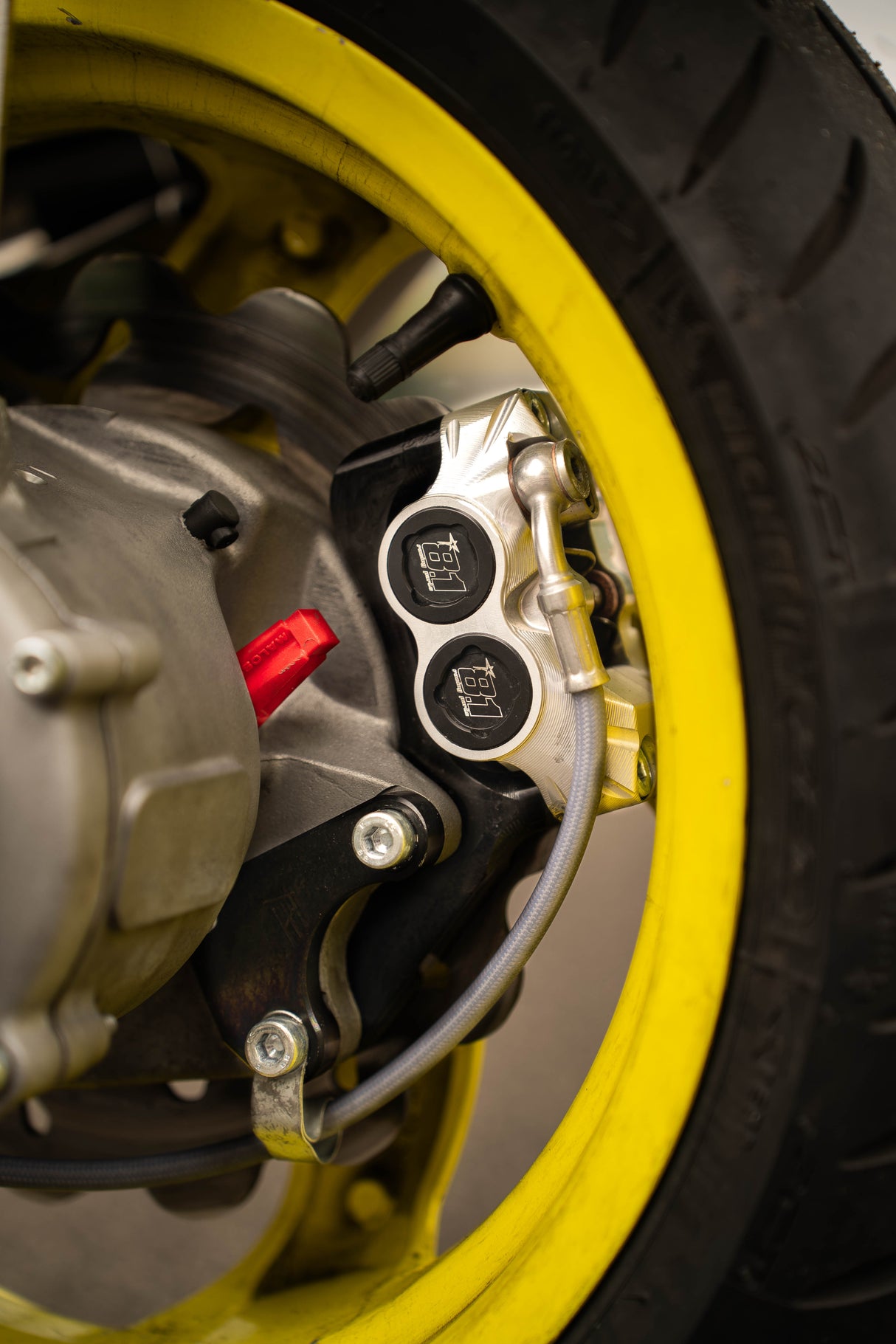 Ottopuntouno Remklauw Kit New Era Achter Runner 125-180cc a 2 ictus
