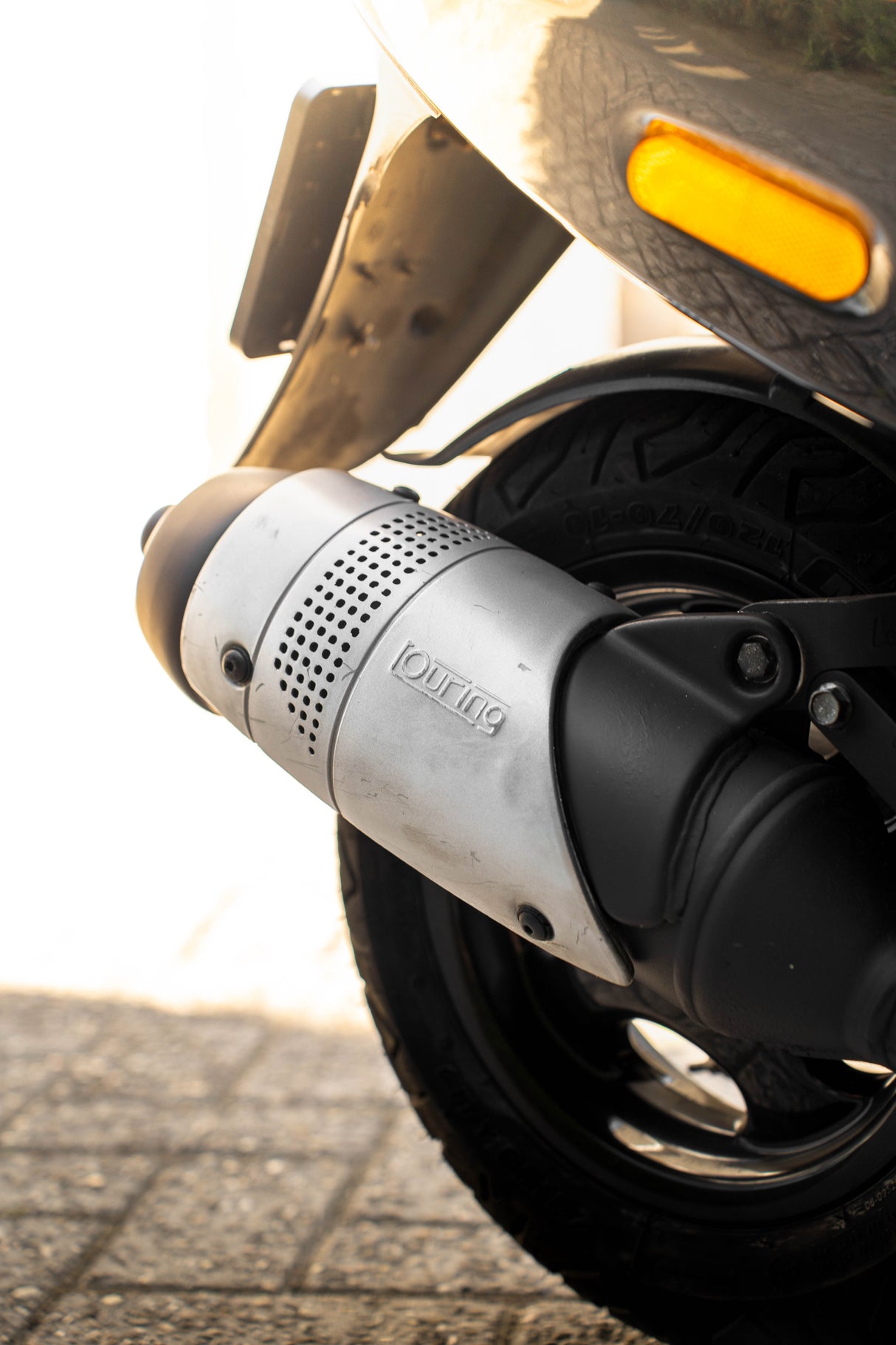 Pot d'échappement Leovince Touring Piaggio 2 Temps