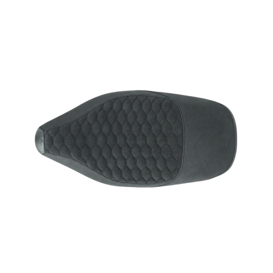 Zadelhoes Alcantara / Carbon Gilera Runner Zwart / Zwart