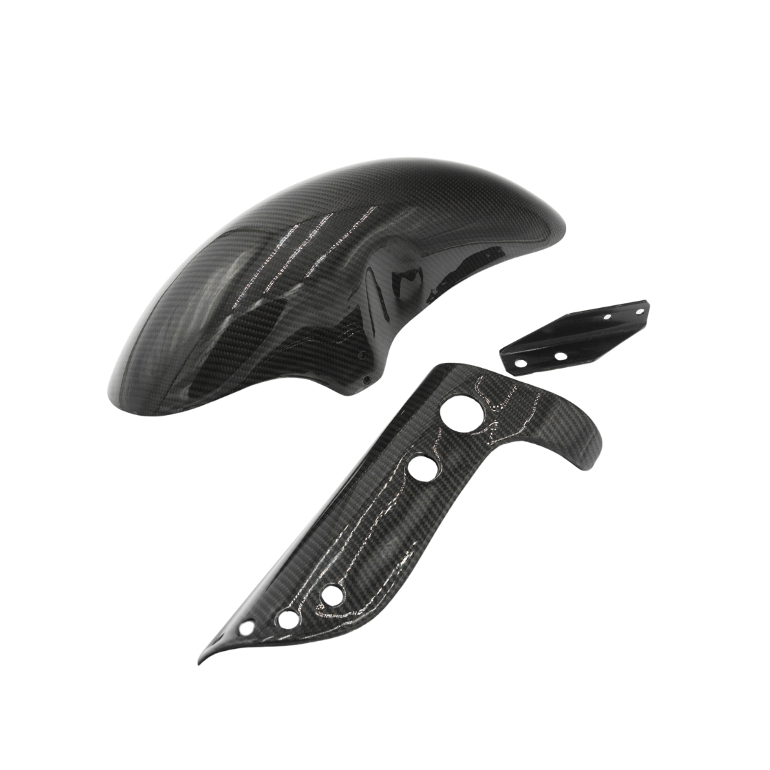 Set di parafango carbonio Indo in stile Piaggio Zip Sp / Vespa Sprint