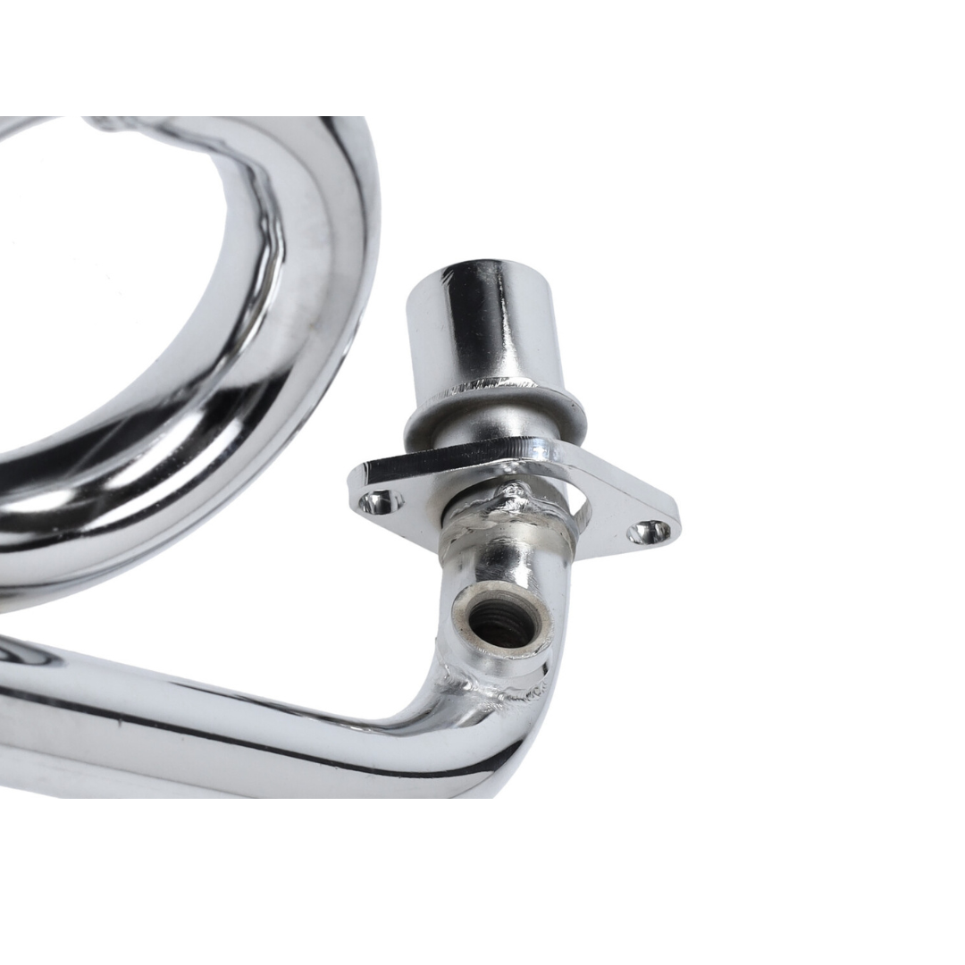 TurboKit Scarico Piaggio Zip IGET 4T 3V Euro 5 Cromato