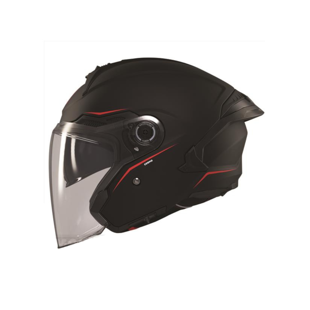 Helmet mt jet cosmo sv matt black