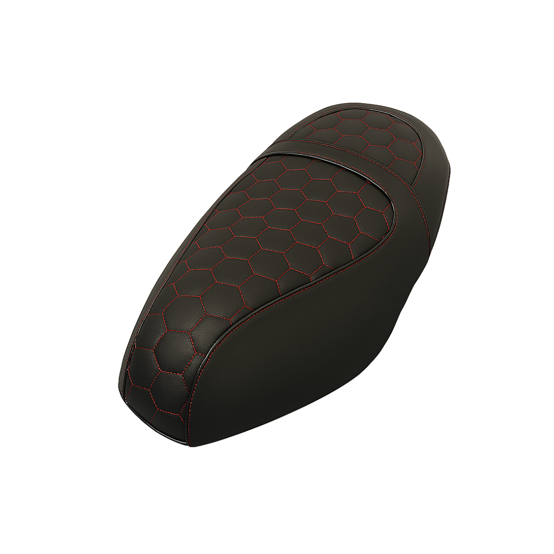 Saddle cover RS Red Piaggio Zip 2 /4 stroke