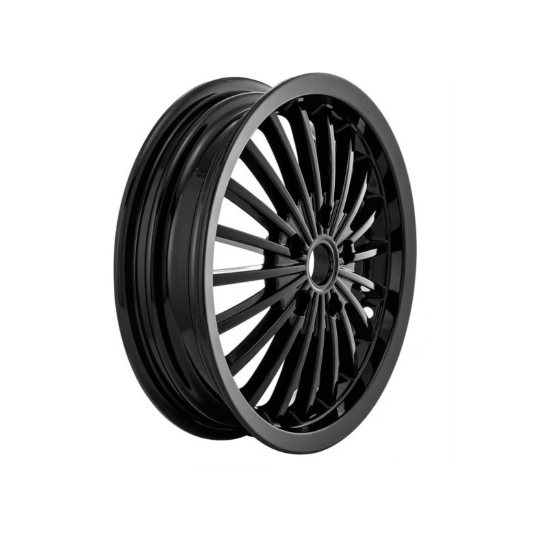 Rim SIP 20 Spaaks 12 pouces brillant noir vespa sprint / zip sp