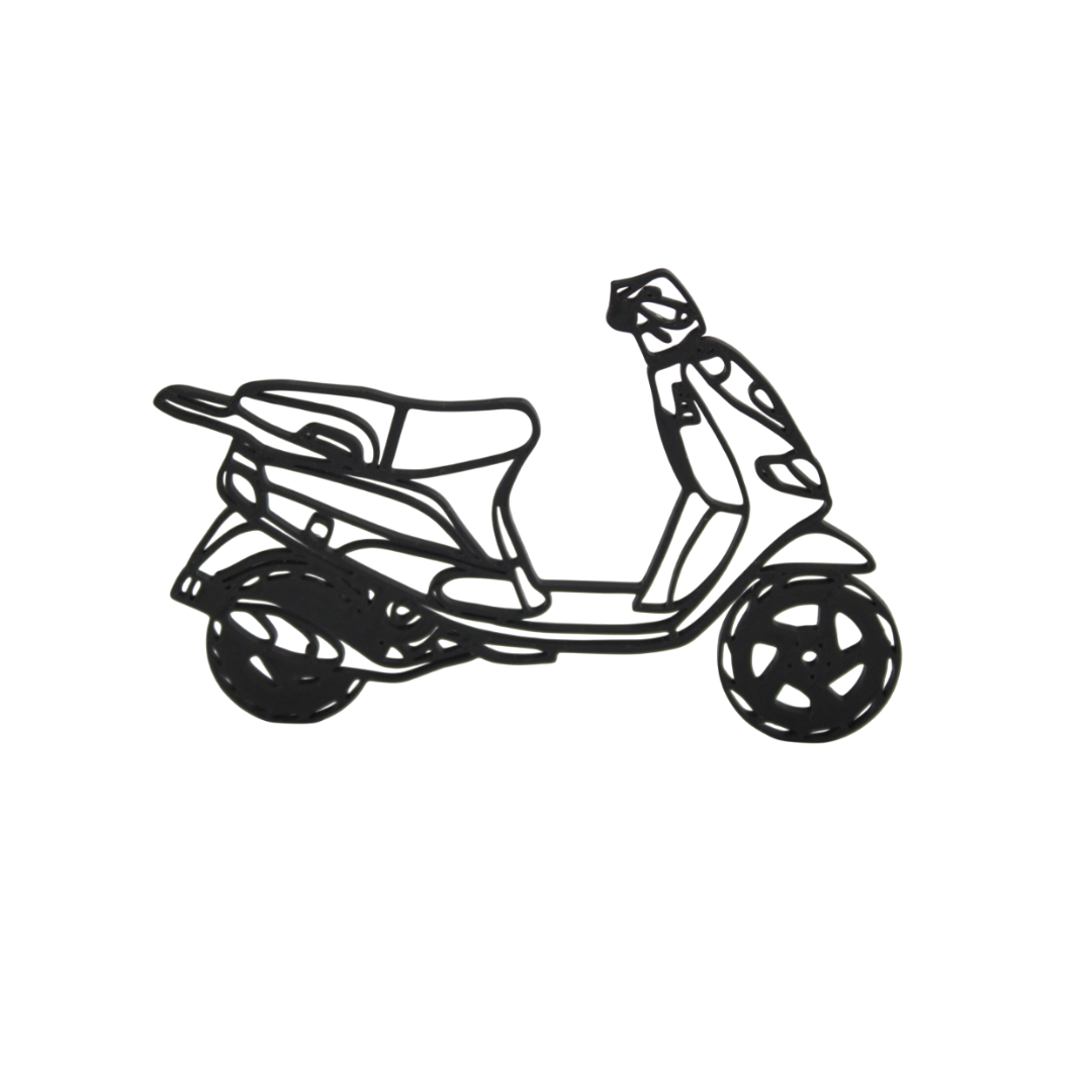 Silhouette 3D Piaggio Zip SP98 / SP1 / MK1