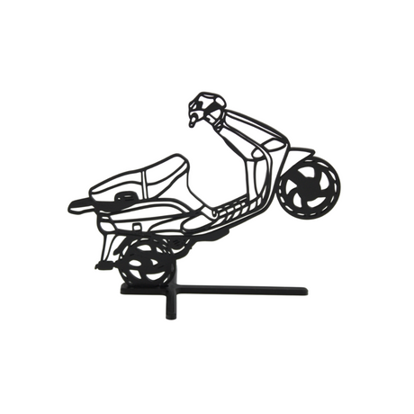 Silhouette 3D Piaggio Type 3