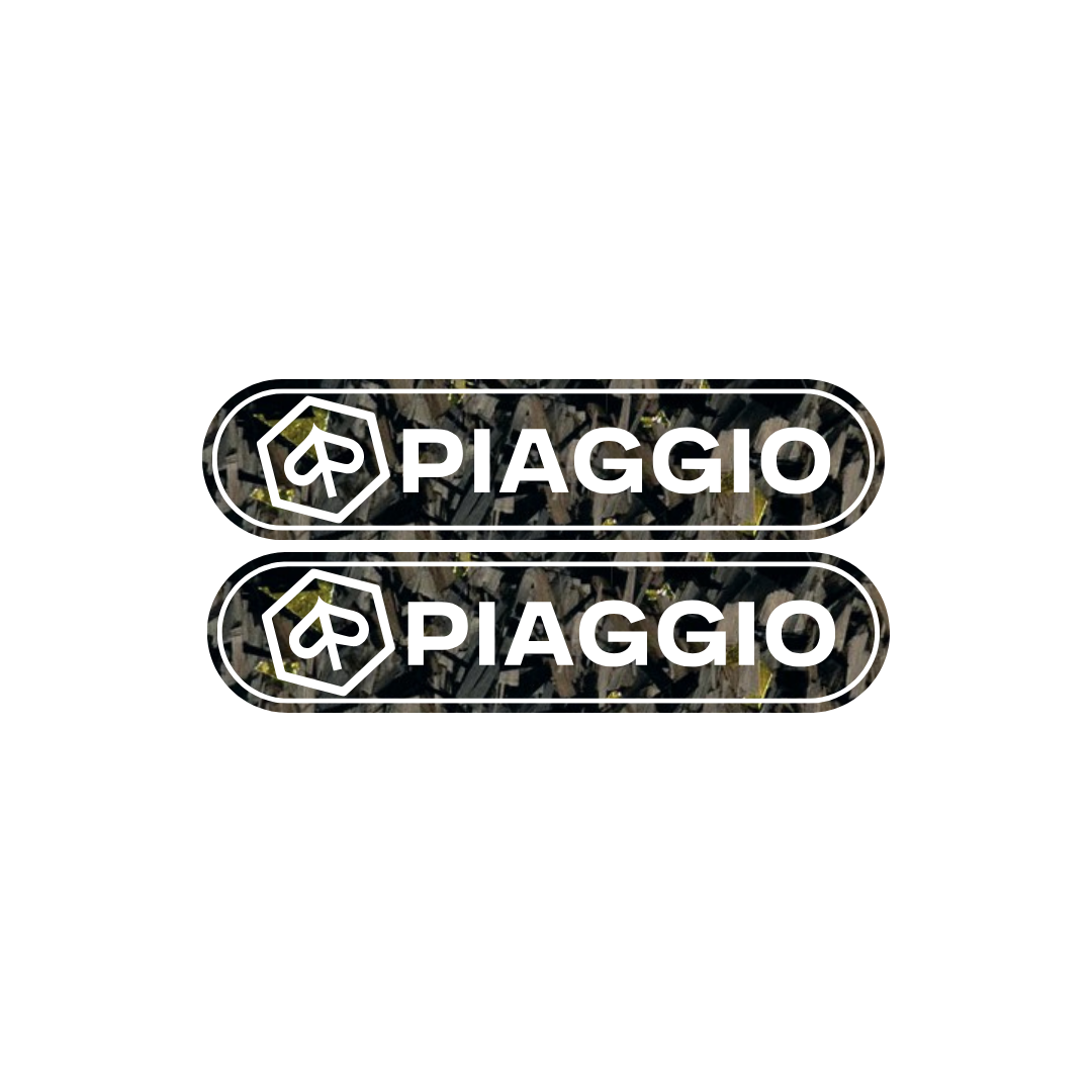 3D Reflectors Piaggio Forged Carbon