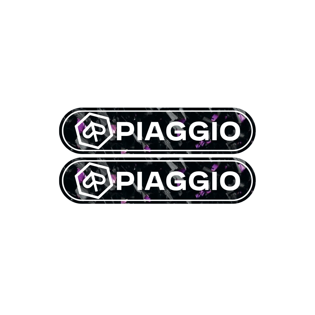 3D Reflectors Piaggio Forged Carbon