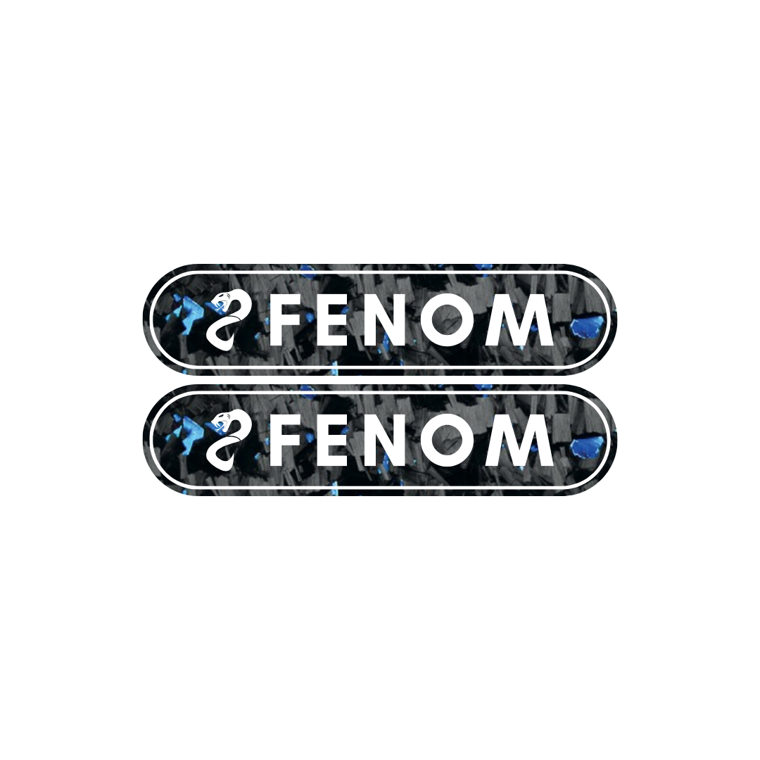 Riflettori 3D fenom forgiato carbonio