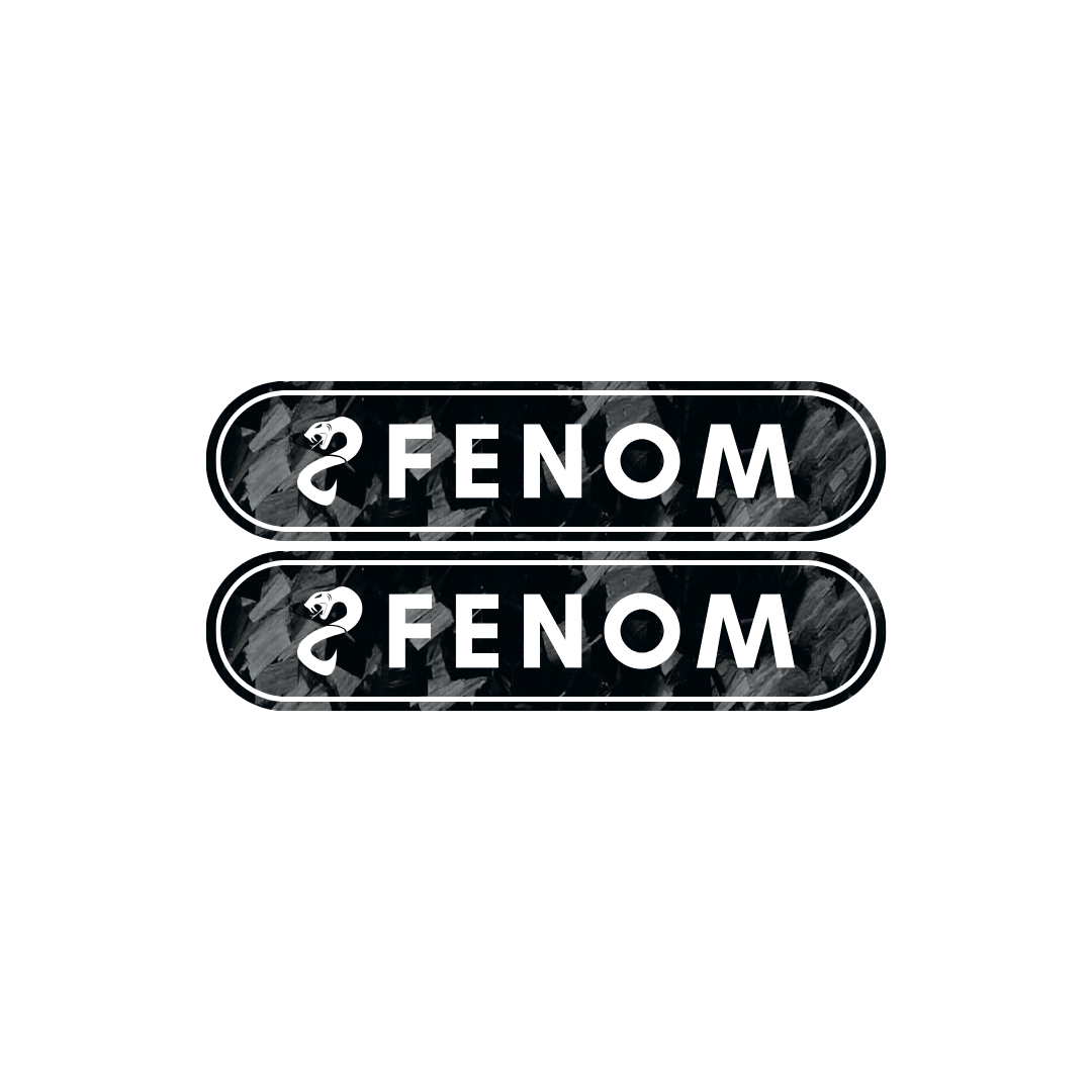 Riflettori 3D fenom forgiato carbonio