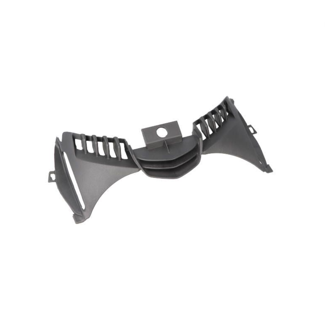 Grill-Frontabdeckung schwarz oben Piaggio Zip 2000