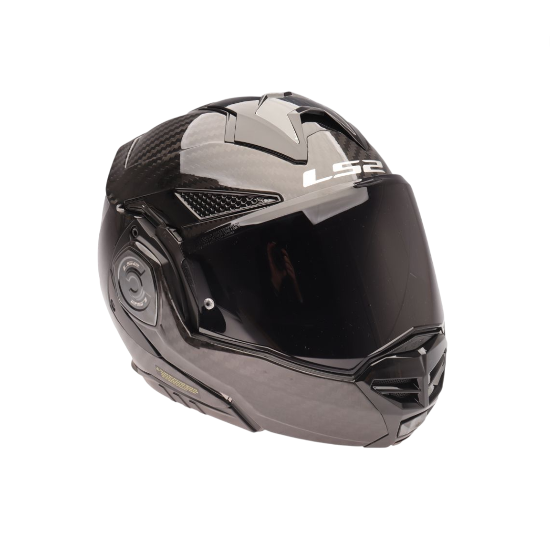 Helmet ls2 advant x solid ff901 shine carbon