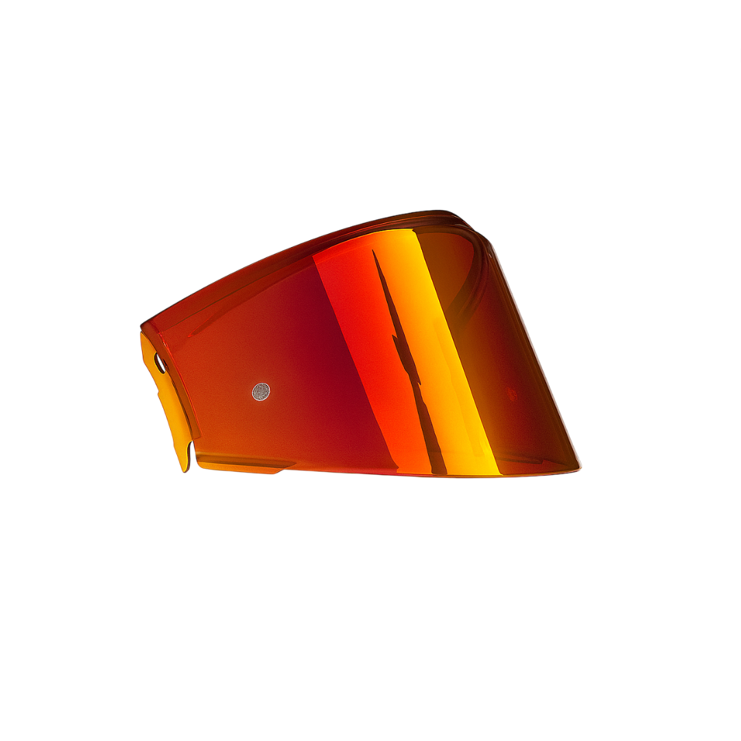 Visor Vito Inverse rouge / or