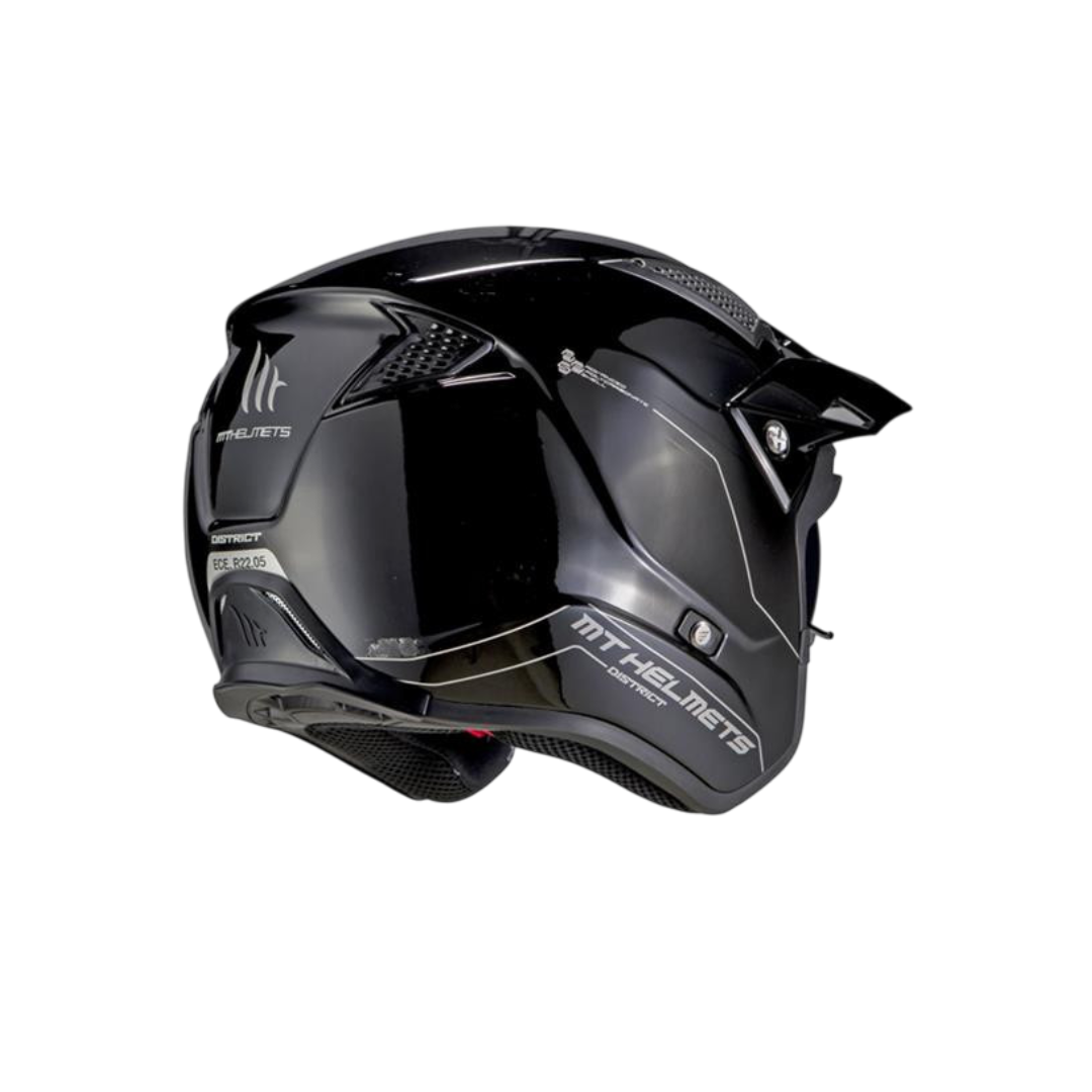 MT Helmet District S SV Gloss Black