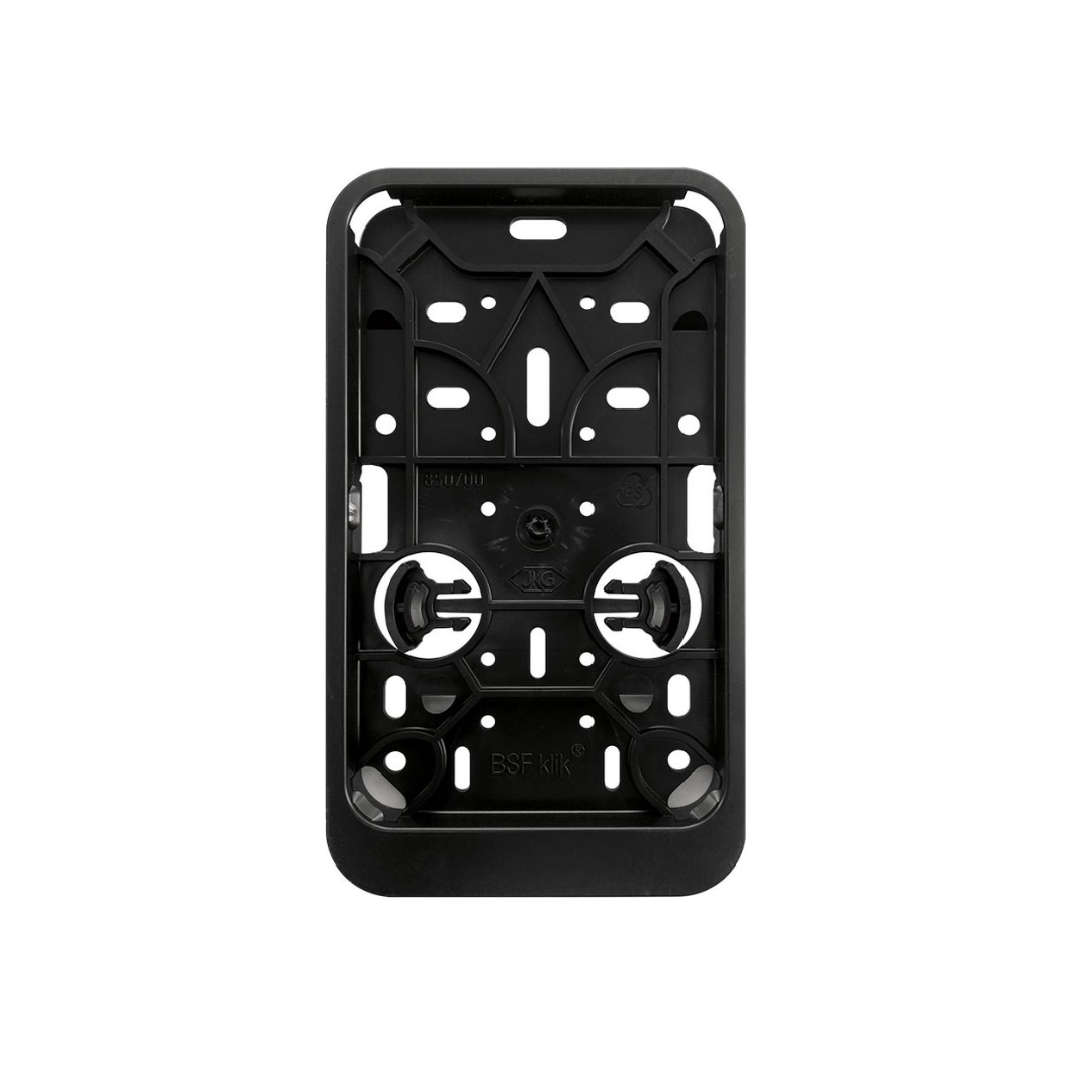 Porte-plaque d'immatriculation allongée cyclomoteur / scooter