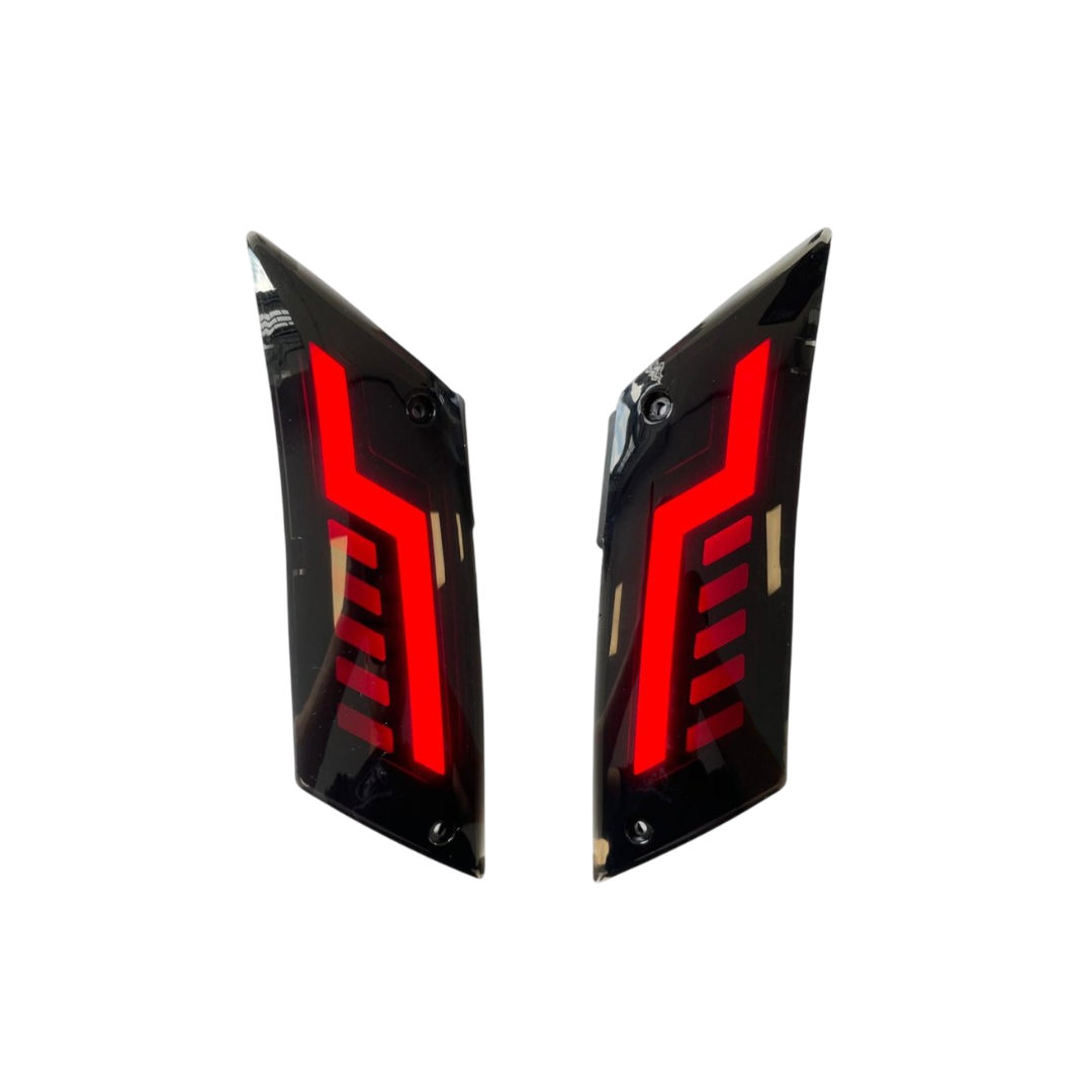 Luci lampeggianti a LED ALPHA sul retro senza matrice Piaggio Zip