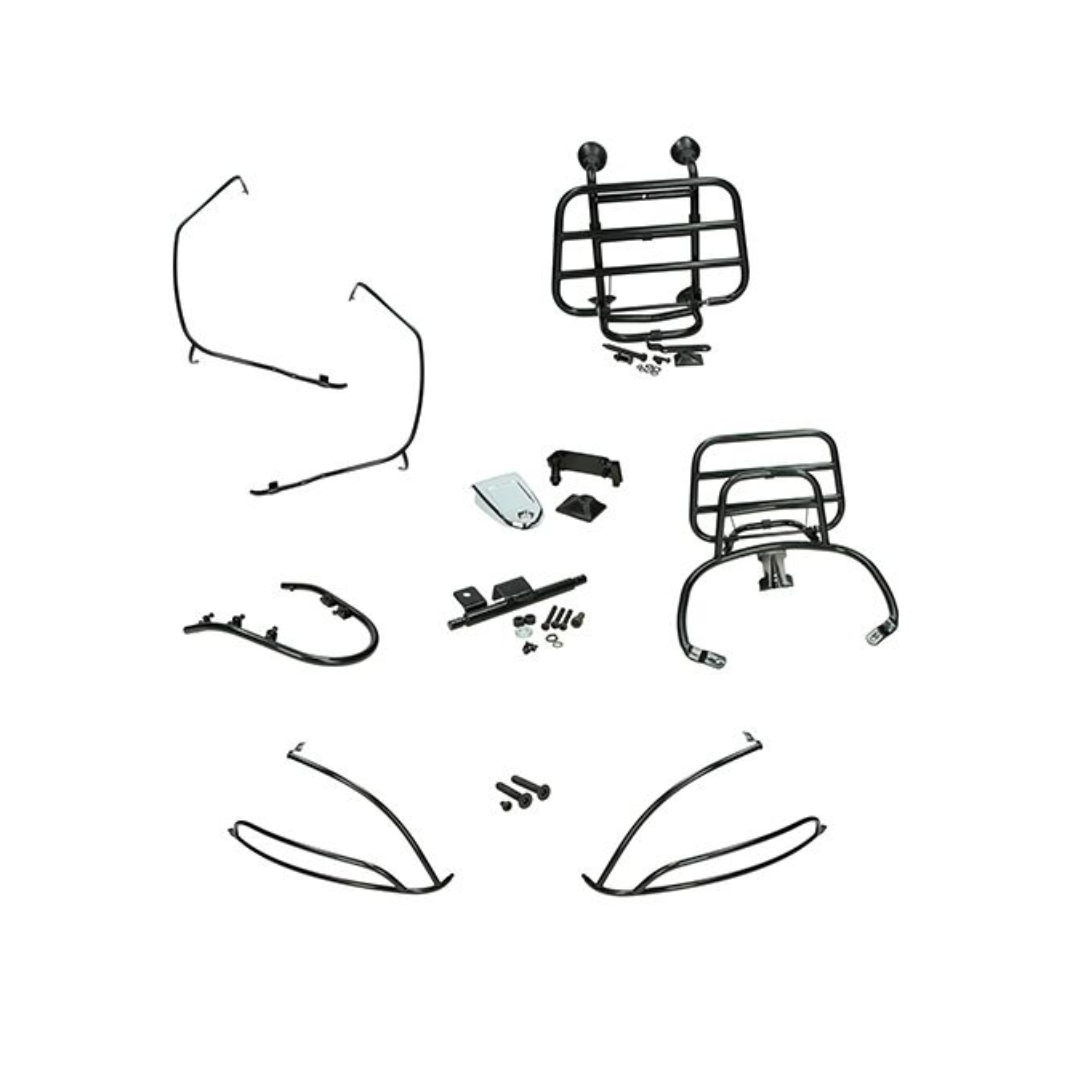 Valbeugelset Compleet Mat Zwart Vespa Sprint / Primavera