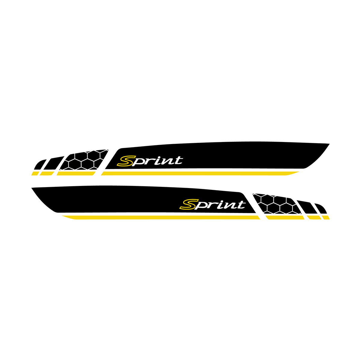 Set di adesivi Striping Vespa Sprint