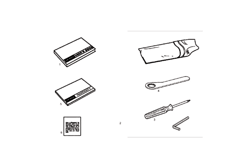 Derbi Senda SM 50 2T X-Treme E2 2006-2010 - Gereedschapzak & Handleiding