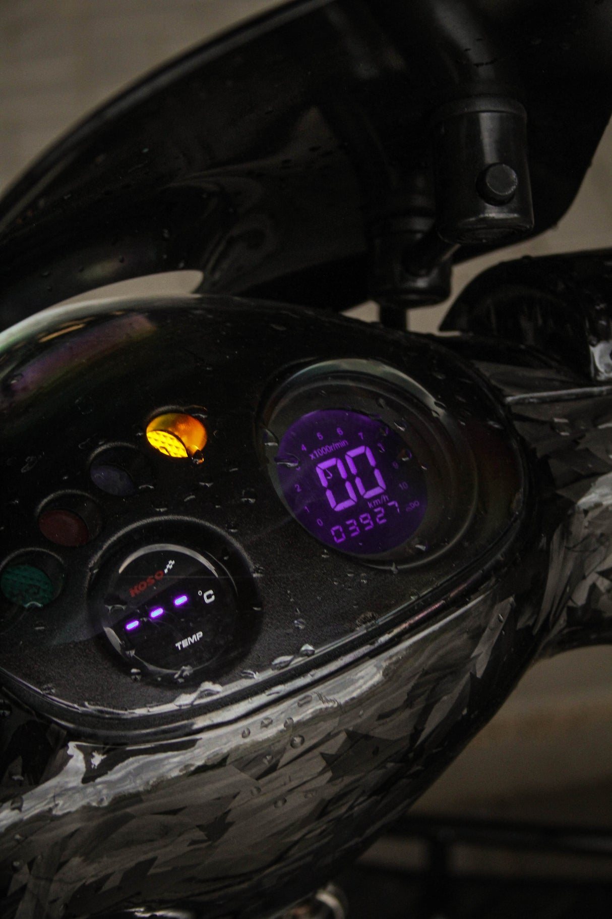 Digital counter Piaggio Zip