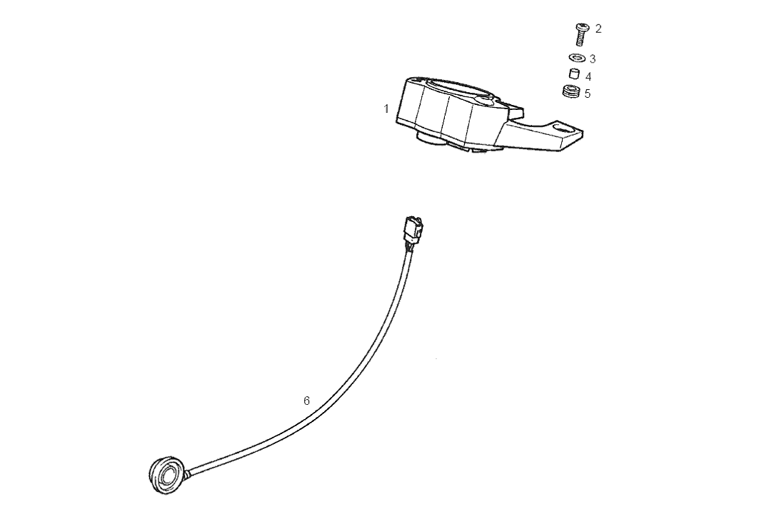 Derbi Senda SM 50 2T DRD Edition E2 2005 - Kilometerteller & Kilometerkabel