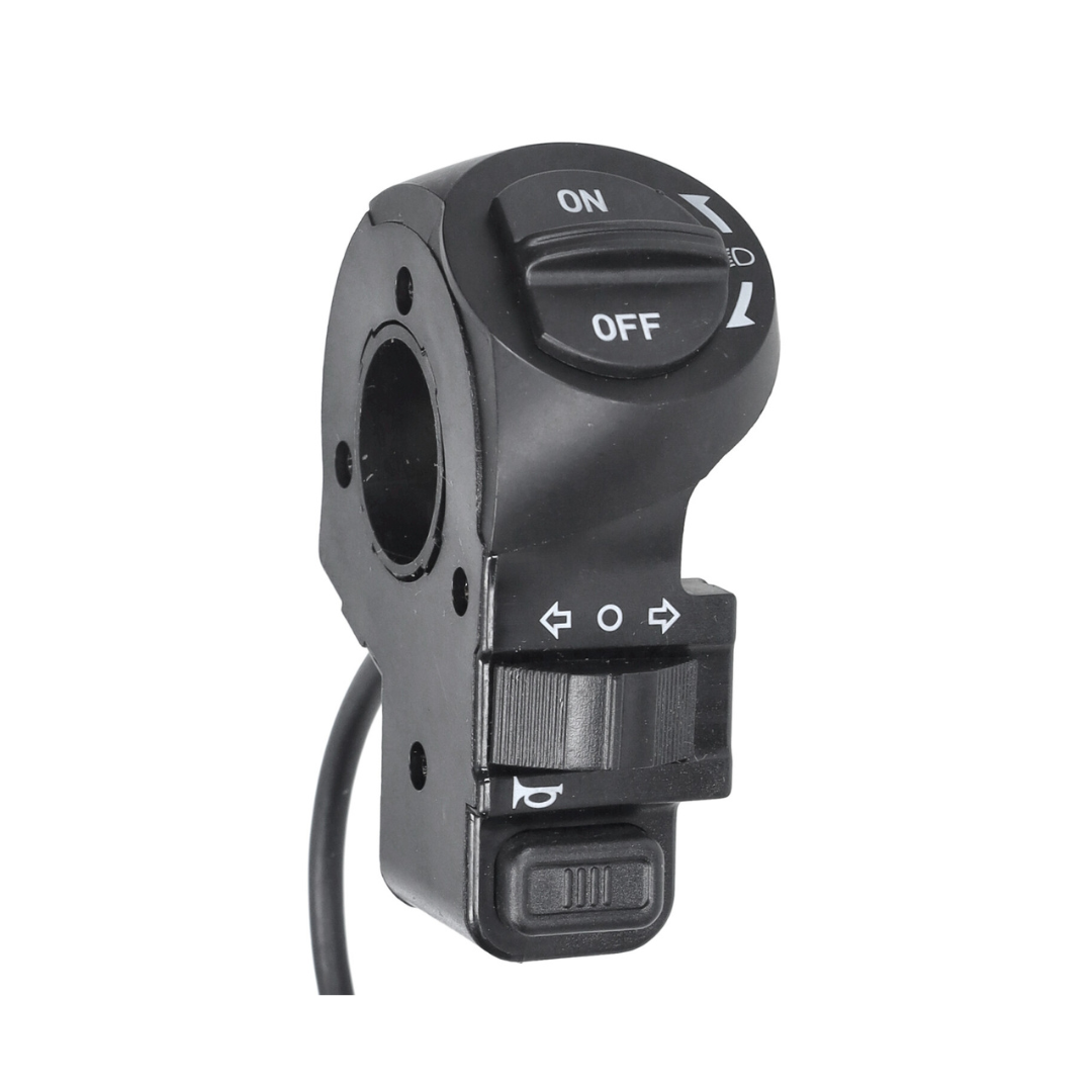 Interruttore luci + interruttore frecce H9 V8 Fatbike