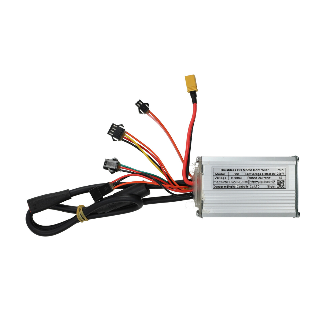 Unità di controllo C80 Mini 36V 8A (25KM/H) 250W Motore Spina nera V8 Fatbike