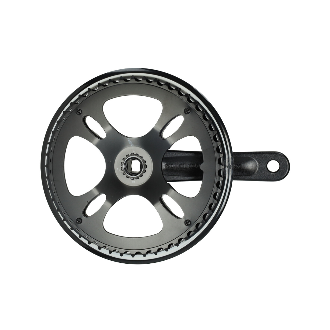 Set movimento centrale pedivella L+R + pignone 48T Nero V20 Pro Fatbike