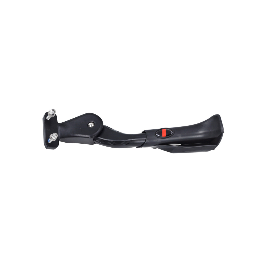 Cavalletto laterale Nero con 2 bulloni, distanza di montaggio 40 mm V8/V20 Fatbike