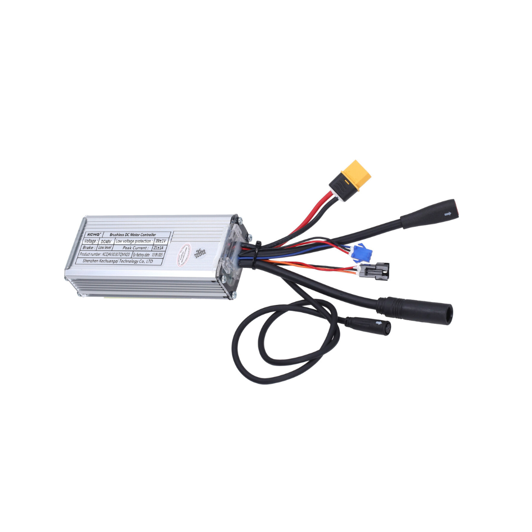 Unità di controllo per acceleratore 6KM/H DC48 250W Motore 5 fili con spina V20 Fatbike