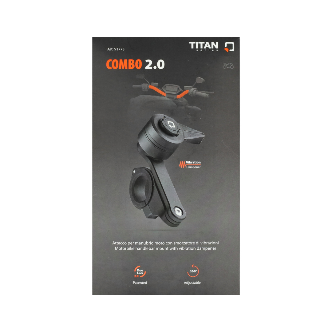 Adapter Lampa Telephone Opti-Combo Handlebar 2.0 Titan Series 22/35MM Moped/Fatbike