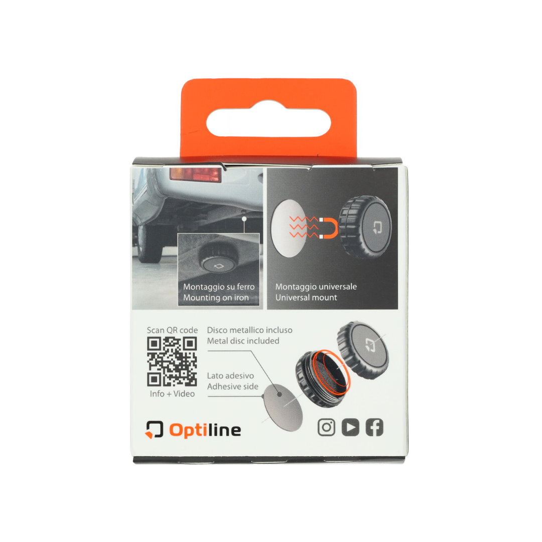 Attacco Lampa Tracker Magnet Optitag Scooter/Moto/Fatbike