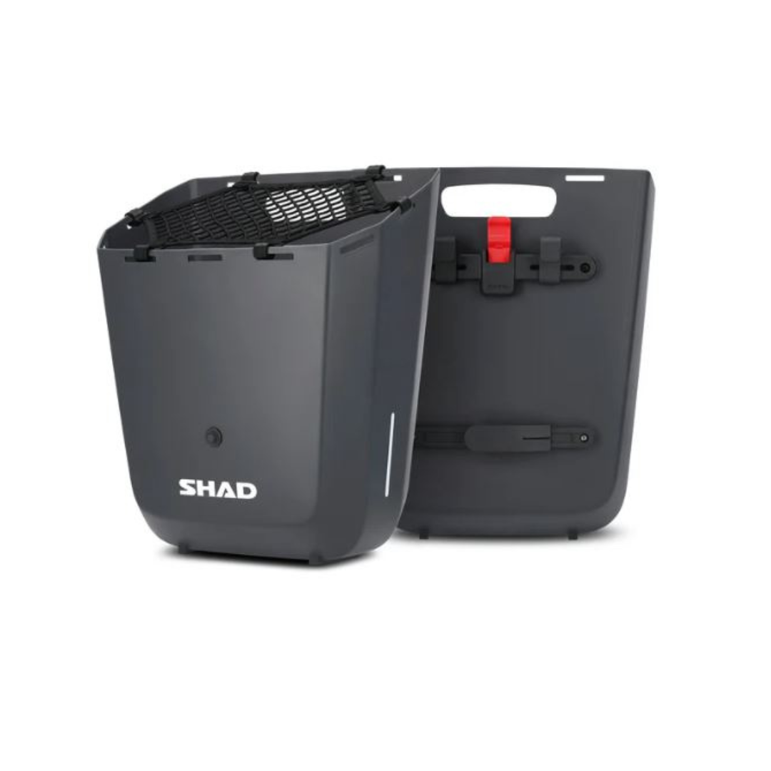 Valigia laterale SHAD Fatbike da 20 litri grigio scuro