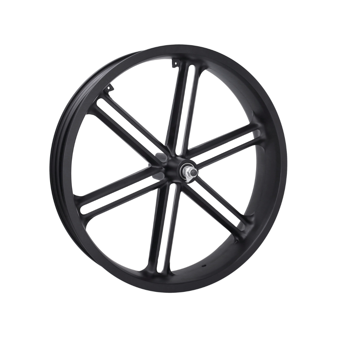 Ruota Anteriore Nera Completa V20 PRO Fatbike