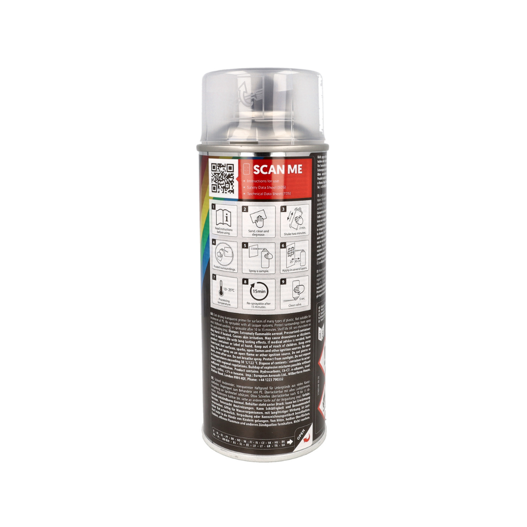 Vernice spray Motip Plastic Primer 400ML
