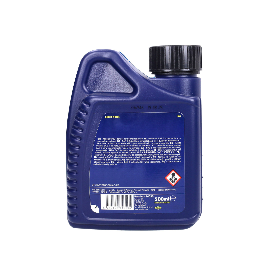 Voorvorkolie Putoline SAE-5W Light 500ML