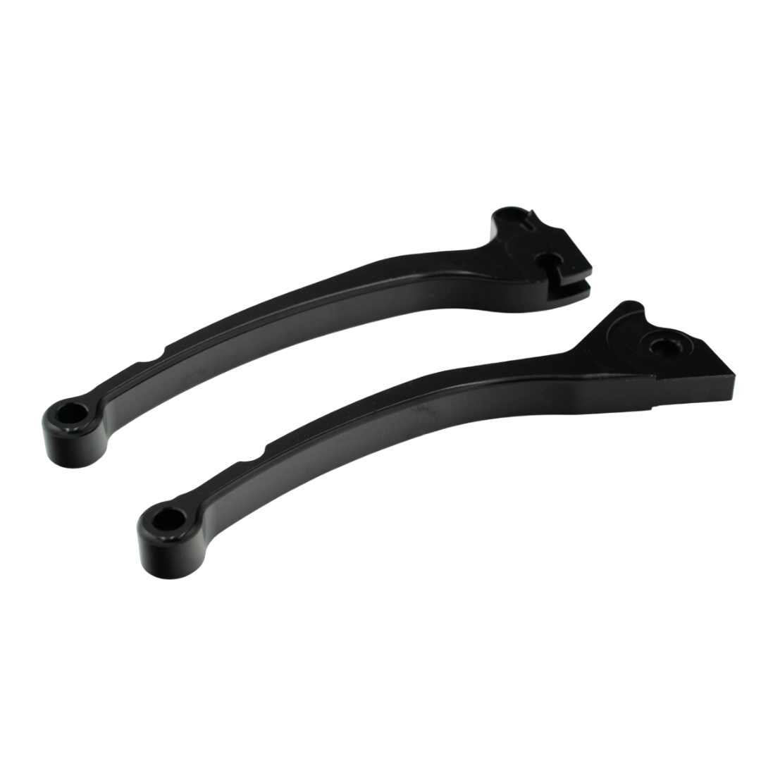 Remhendelset CNC Zelioni Look Glans Zwart Piaggio / Vespa