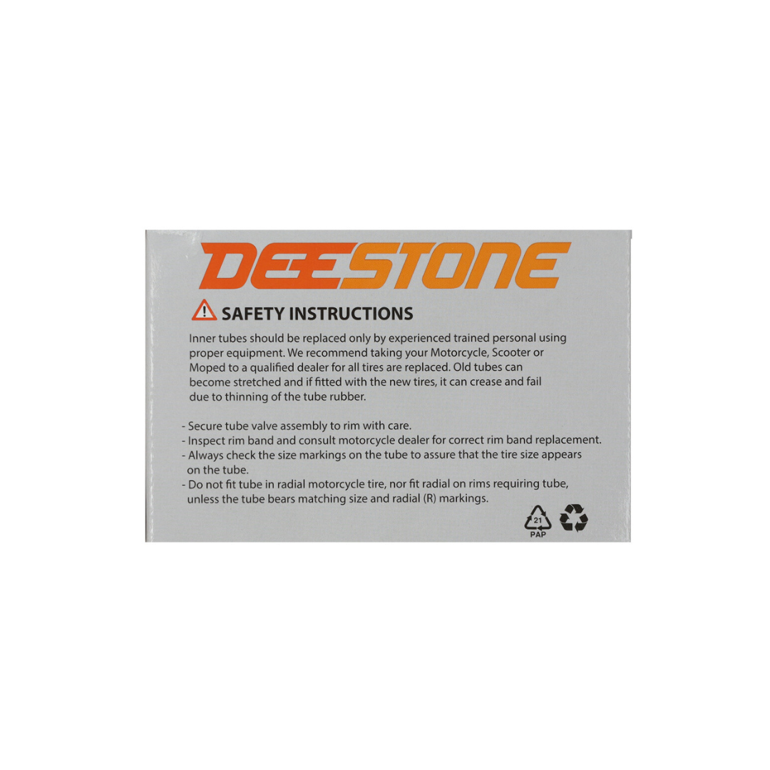 Binnenband Deestone Recht 200/225x16/17 Tomos