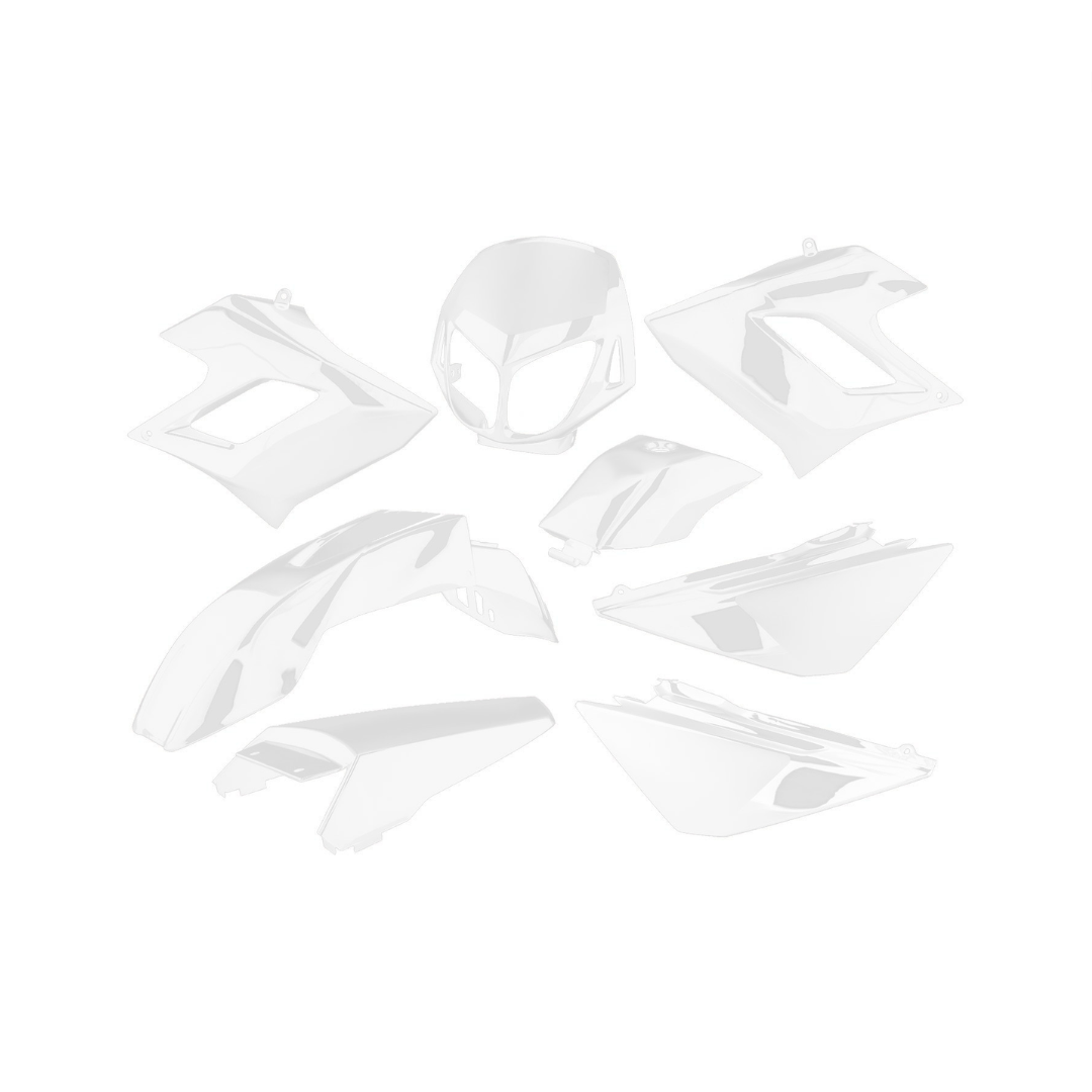 Kappenset Wit Derbi DRD Racing -2010