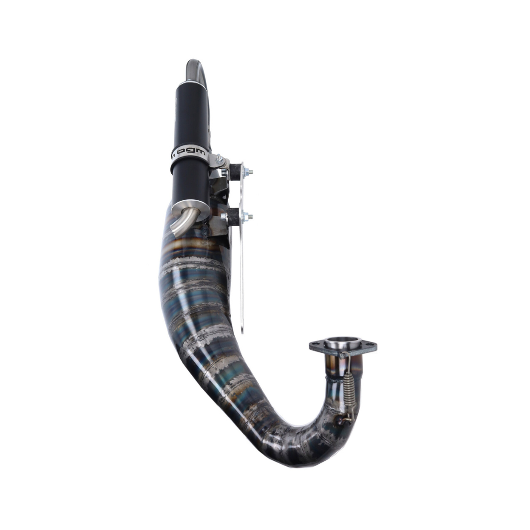 Scarico ddl black 55mm runner 180cc 2 tratto