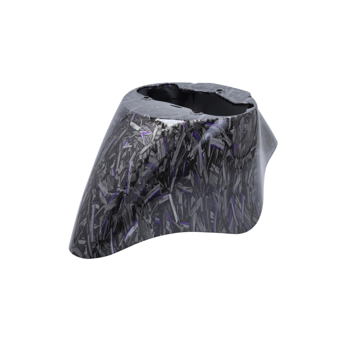 SP Kappenset Zip Forged Carbon Look Zwart / Zilver / Paars