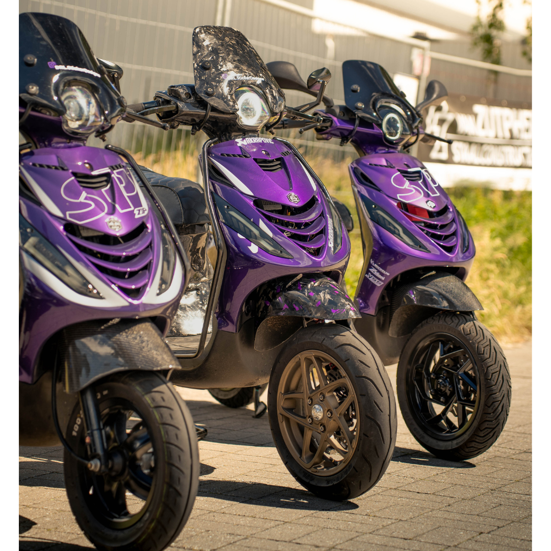 SP Cover Set Set Zip Twilight Purple BMW