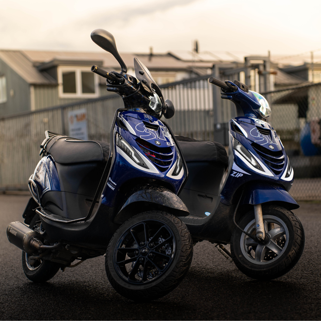 Set di coperchio SP ZIP BMW Blue Shine