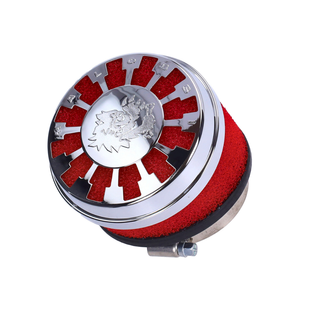 Filtro Power E13 Malossi MHR Inclinato Rosso/Cromo