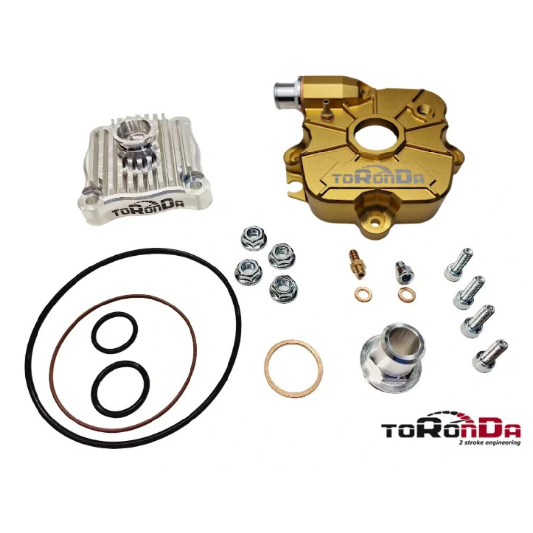 Toronda Cilinder A cura di Cnc Cilinder Ahierset 52mm Black Piaggio / Gilera 125-180cc 2 Sicchia