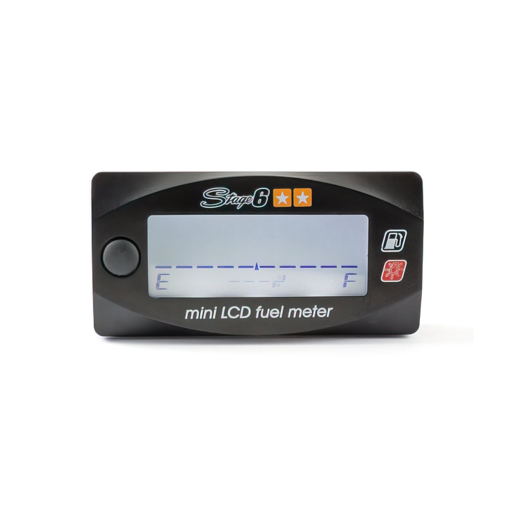 Brandstofmeter Stage6 Zwart Temperatuur Meter